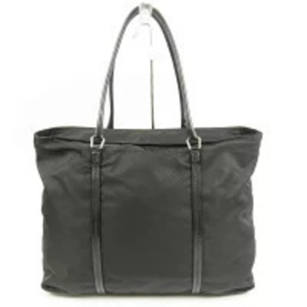 Prada Bag Triangle Black Tote Shoulder Black